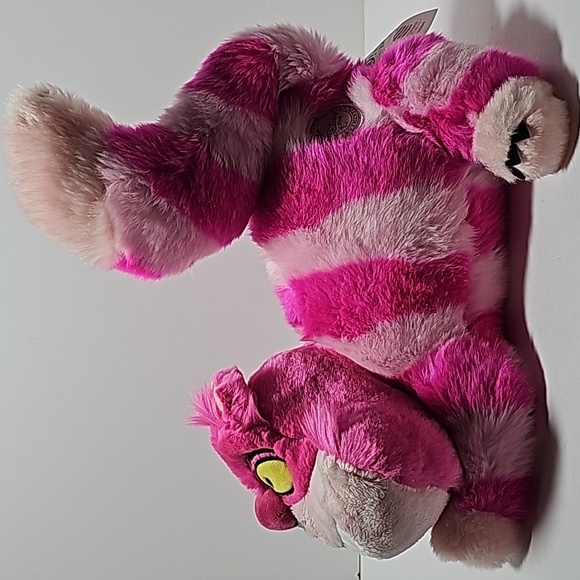 Disney Cheshire Cat Tabby Plush Toy Plushie Alice In Wonderland Lewis Carroll - Picture 4 of 15
